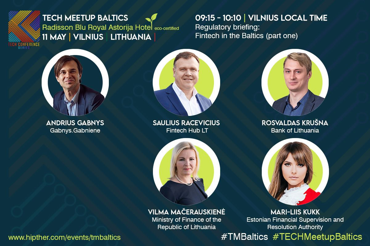 TECH Meetup Baltics to host discussions powered by TheFintechBuzz.com