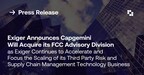 exiger-announces-capgemini-will-acquire-its-fcc-advisory-division-as-exiger-continues-to-accelerate-and-focus-the-scaling-of-its-third-party-risk-and-supply-chain-management-technology-business
