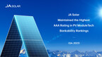 ja-solar-maintains-highest-aaa-rating-in-pv-moduletech-bankability-rankings