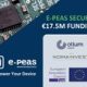 e-peas-secures-e17.5-million-funding-to-accelerate-deployment-of-its-energy-harvesting-solutions-and-expand-its-product-lines-with-ultra-low-power-processing-and-sensing-solutions