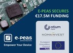 e-peas-secures-e17.5-million-funding-to-accelerate-deployment-of-its-energy-harvesting-solutions-and-expand-its-product-lines-with-ultra-low-power-processing-and-sensing-solutions