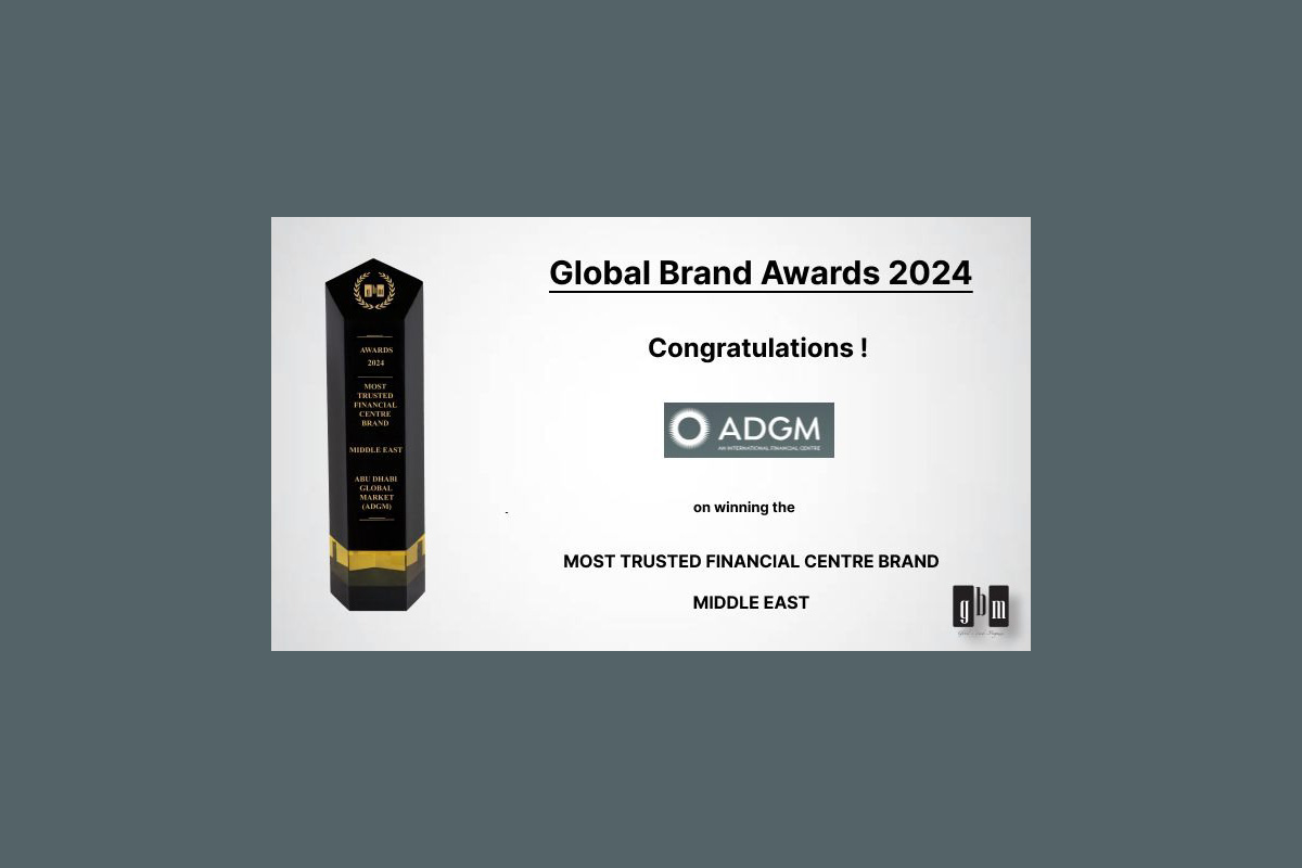 adgm-wins-‘most-trusted-financial-centre-brand,-middle-east’-at-global-brand-awards-2024