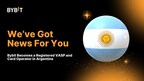 bybit-becomes-a-registered-vasp-and-card-operator-with-the-fiu-in-argentina,-pioneering-digital-asset-services