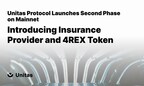 unitas-protocol-launches-second-phase-on-mainnet,-introducing-insurance-provider-and-4rex-token