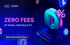 coca-unveils-black-november:-zero-fees-on-swaps,-spending,-and-fx-with-the-coca-crypto-card